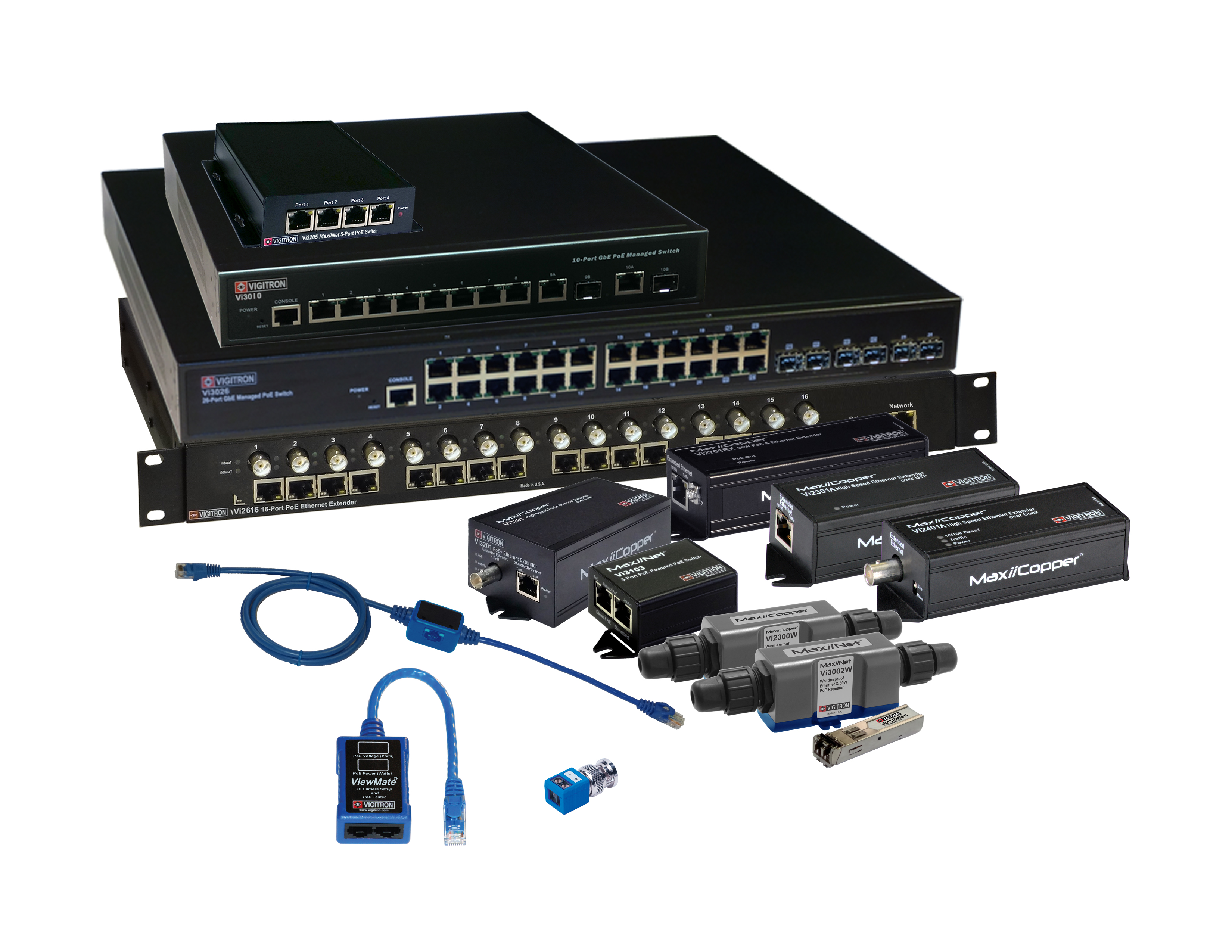 Power Over Ethernet POE + Plus Switches 