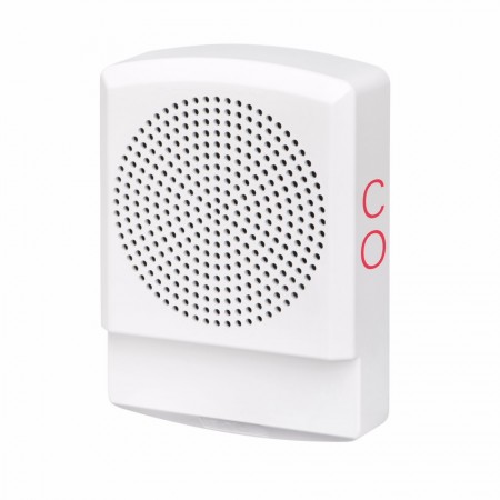 ELFHNW-CO ELUXA White Low Frequency CO Alarm Horn (CO lettering) 24V by EATON