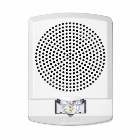 LFHSHW3-AL Exceder Low Frequency White Fire Alarm Horn Strobe Light 24V 117 cd (ALERT lettering) by EATON