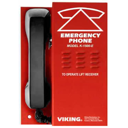 Wall Mount Emergency Phone - VIK-K-1500-E