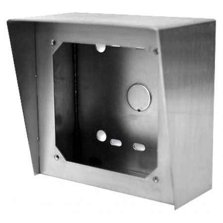 Vandal Resistant, Stainless Steel Surface Mount Box 