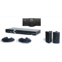 Clear One INTERACT AT Conferencing System - Two Pod / Wired Controller / Wall Mount Speaker System