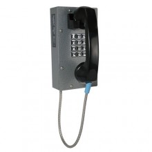 Industrial Correctional Telephone with Metal Keypad/Armored Cord