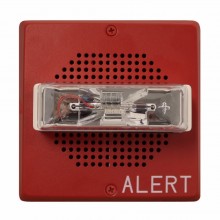 E70H-24MCW-ALR High Fidelity Fire Alarm Speaker Strobe Light 70V / 25V (ALERT lettering, Xenon Srobe) by EATON