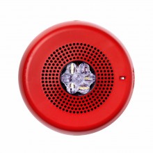 ELFHSRC-N ELUXA Low Frequency Ceiling Fire Alarm Horn Strobe (No lettering) 24V by EATON