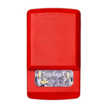 ELSTR-NR ELUXA Wall Fire Alarm Red Strobe Light 24V (No Lettering) by EATON