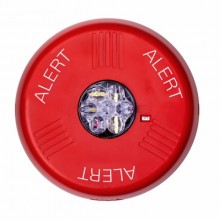 ELSTRC-AL ELUXA Ceiling Fire Alarm Strobe Light 24V (ALERT Lettering) by EATON