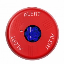 ELSTRC-ALB ELUXA Ceiling Fire Alarm Strobe Light 24V - Blue Strobe Light (ALERT Lettering) by EATON