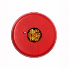 ELSTRC-NA ELUXA Ceiling Fire Alarm Amber Strobe Light 24V (No Lettering) by EATON