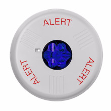 ELSTWC-ALB ELUXA White Ceiling Fire Alarm Strobe Light 24V - Blue Strobe Light (ALERT Lettering) by EATON