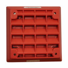ET-1080-R-ULC-D Red Vandalproof Fire Alarm Speaker (No lettering) by EATON front view