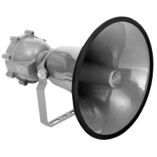 The GA-MLE3-E32 Explosion Proof Horn Loudspeaker by Bogen is designed to be a powerful explosionproof paging speaker, perfect for applications in hazardous areas and combustible atmospheres zones. 