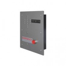 Emergency Recessed IP Call Box w/  Call Button & Auxilliary Relay