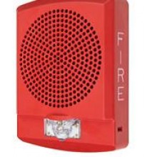 LED High Fidelity Speaker Strobe Red Alert Lettering  