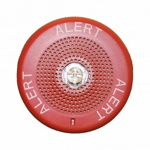 LSPSTRC3-AL Exceder Ceiling High Fidelity Fire Alarm Speaker Strobe Light 25V / 70V (ALERT lettering) by EATON