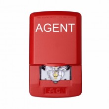 LSTR3-A Exceder Fire Alarm Strobe Light 24V (AGENT Lettering) by EATON