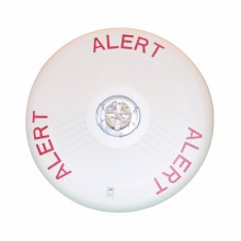 LSTWC3-AL Exceder White Ceiling Fire Alarm Strobe Light 24V (ALERT Lettering) by EATON