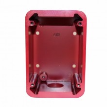 The MPS-WP Fire Alarm Pull Station Weatherproof Backbox (Gasket Assembly) by EATON is an optional accessory for the Wheelock MPS Manual Pull Station Series.