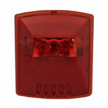 STR-NR Exceder Fire Alarm Red Strobe Light 12V / 24V (No lettering, Xenon Strobe) by EATON
