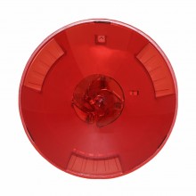 STRC-NR Exceder Ceiling Fire Alarm Strobe Light 12V / 24V (No lettering, Xenon Red Strobe) by EATON