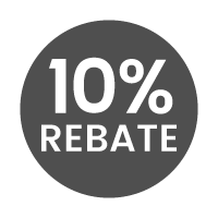 10% Rebate